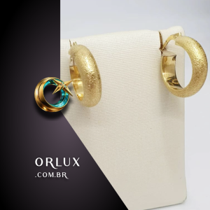 Brincos em Ouro 18K 4.5 Gramas